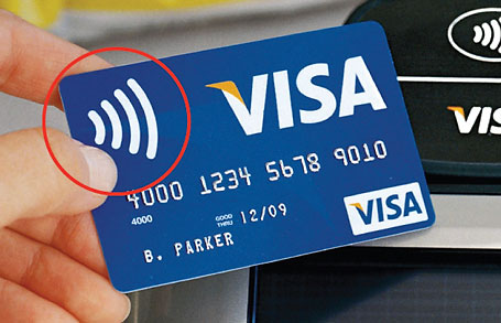 Sådan ser betalingskortet ud med kontaktløs betaling