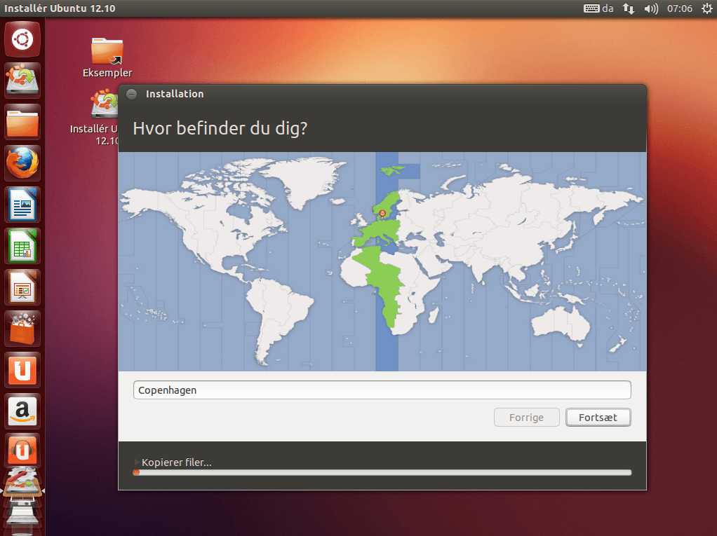 Ubunti installer ved siden af Windows